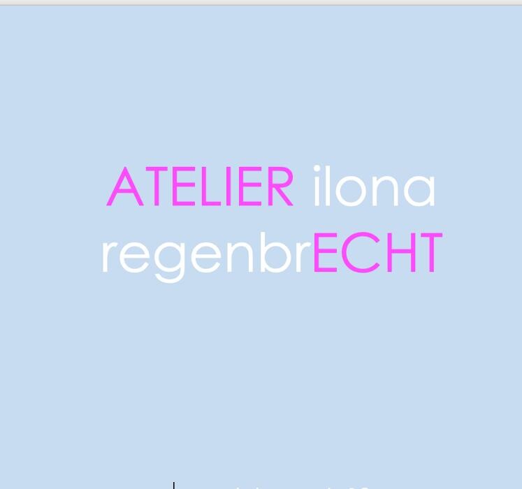 ATELIER ECHT ilona regenbrecht Logo