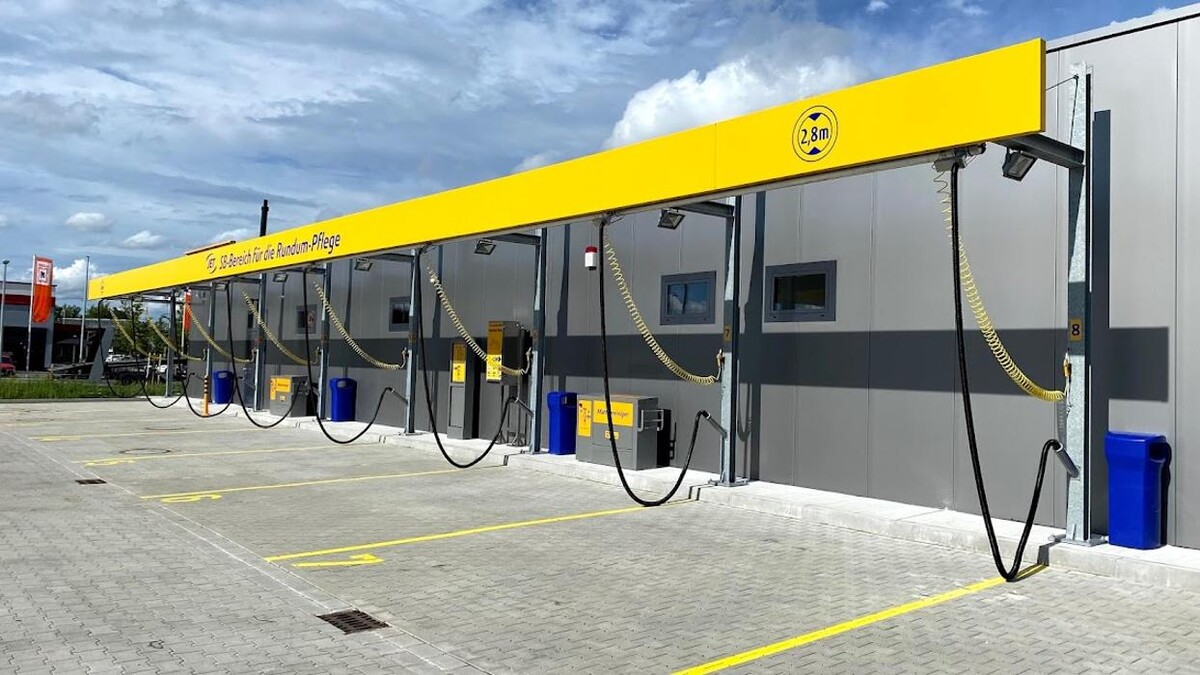 Bilder JET Waschstraße