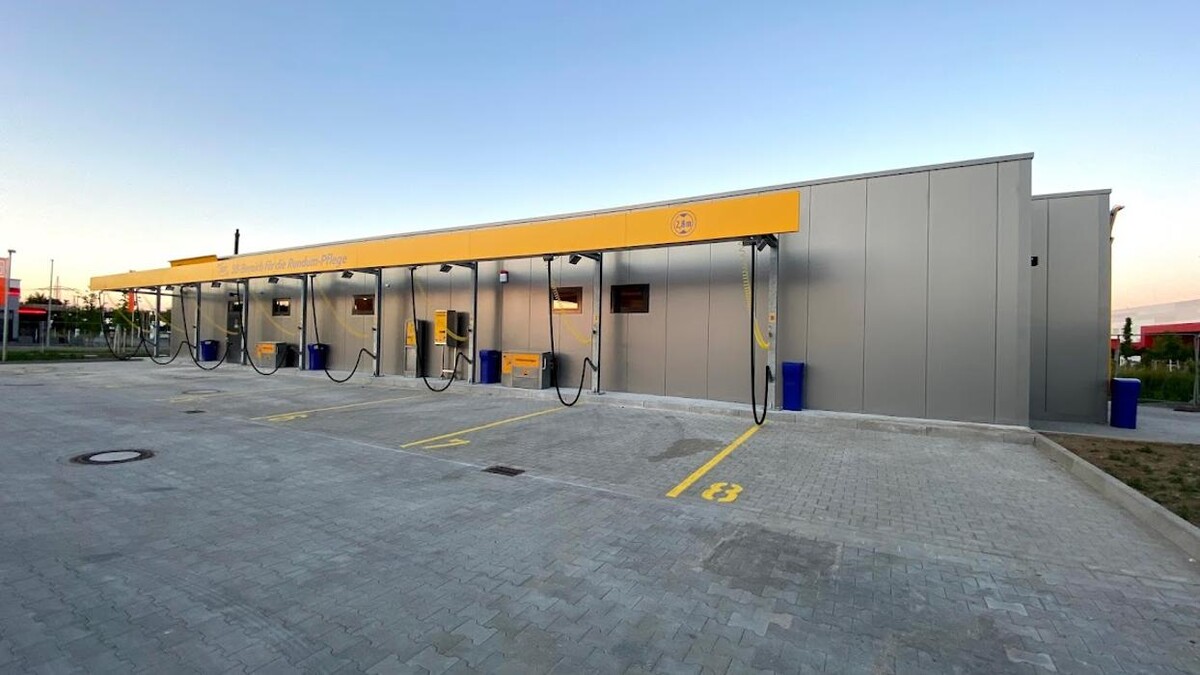 Bilder JET Waschstraße