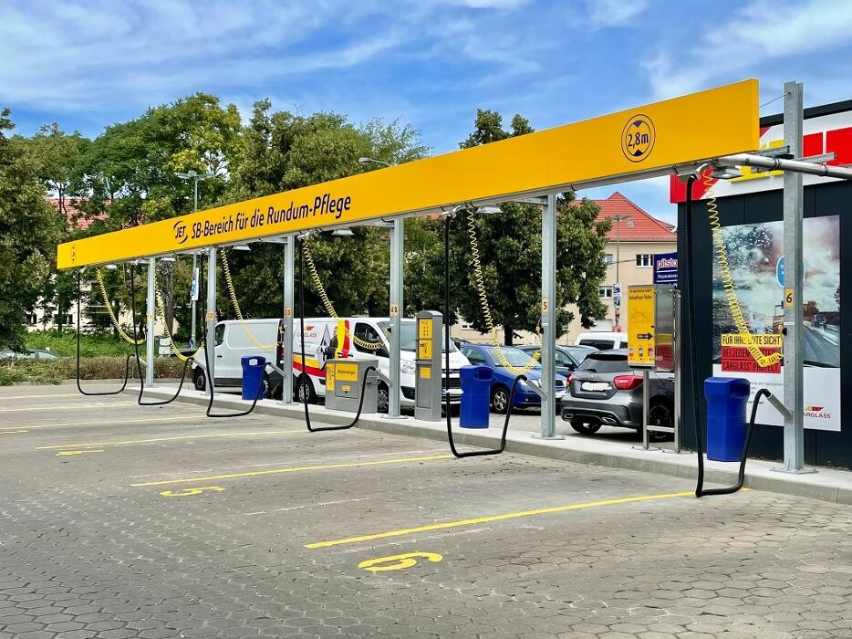Bilder JET Waschstraße