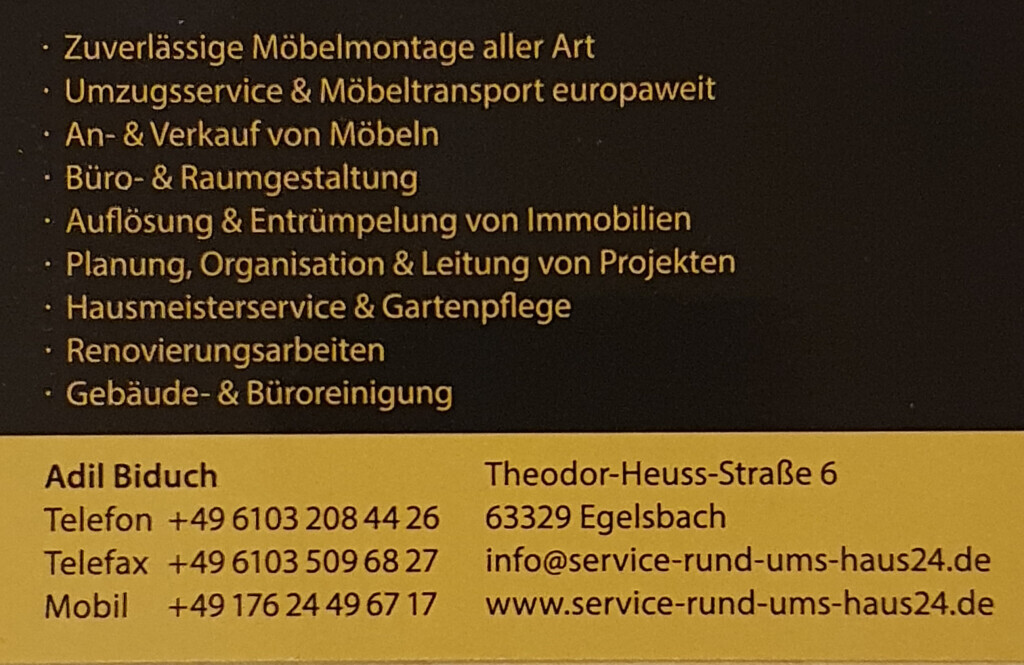 Bilder Biduch rund ums Haus