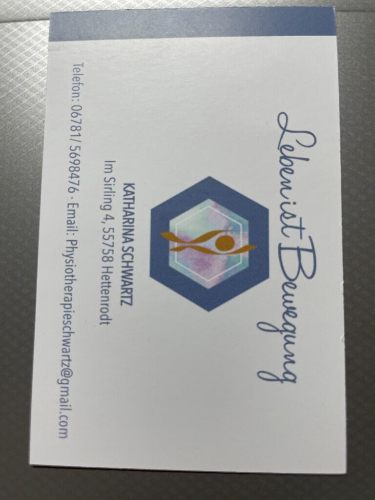 Bilder Physiotherapie Schwartz