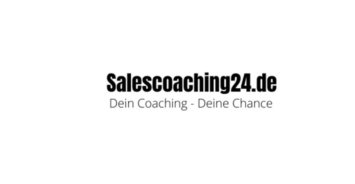 Salescoaching24 - eine Marke der A und S UG Logo