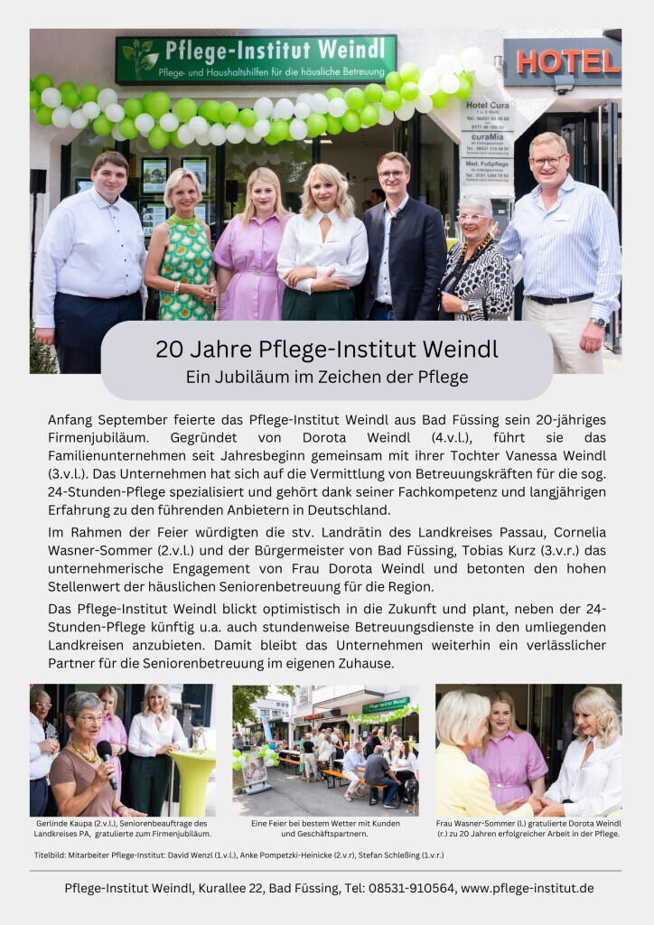 Bilder Pflege-Institut Weindl GmbH