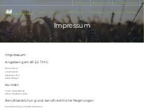 Website Screenshot Landwirtschaftlicher Betrieb Marcus Fischer