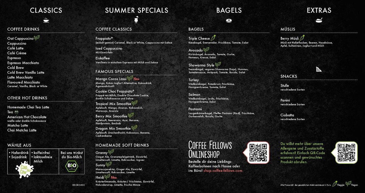 Bilder Coffee Fellows - Kaffee, Bagels, Frühstück