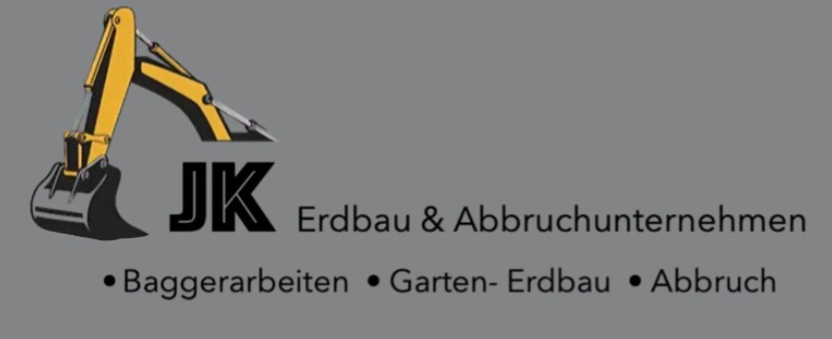 JK Erdbau &Abbrucharbeiten Logo