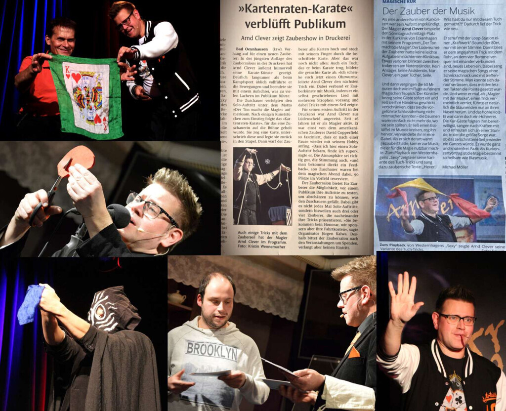 Bilder Arnd Clever | Zauberkünstler, Speaker, Entertainer