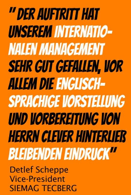 Bilder Arnd Clever | Zauberkünstler, Speaker, Entertainer