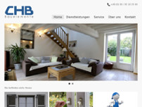 CHB Bauelemente Berlin website screenshot