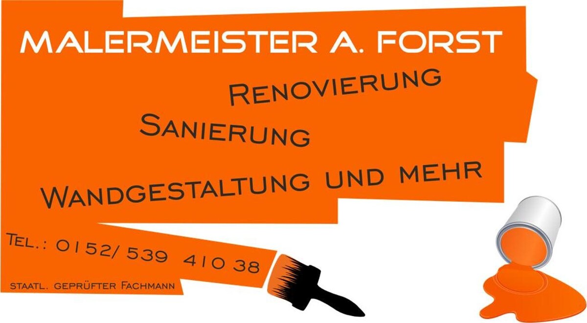 Malermeister Alexander Forst Logo