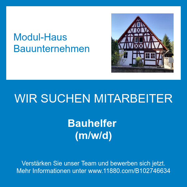 Bilder Modul-Haus Bauunternehmen