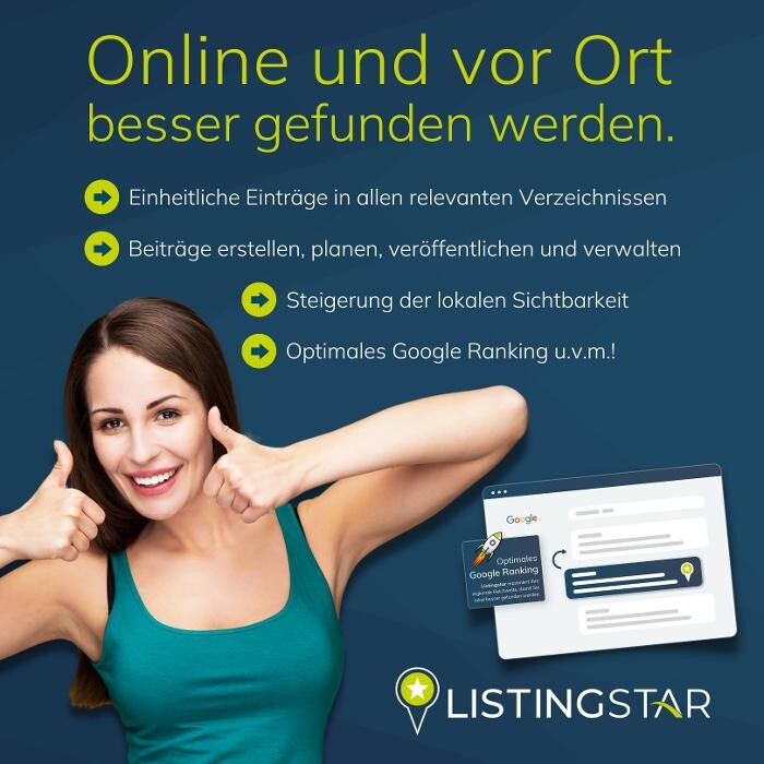 Bilder Listingstar - Durch Local SEO zu mehr Sichtbarkeit, Kunden & Umsatz