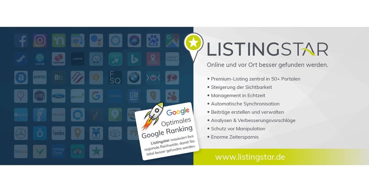 Bilder Listingstar - Durch Local SEO zu mehr Sichtbarkeit, Kunden & Umsatz