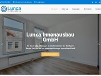 Website Screenshot Lunca Innenausbau GmbH