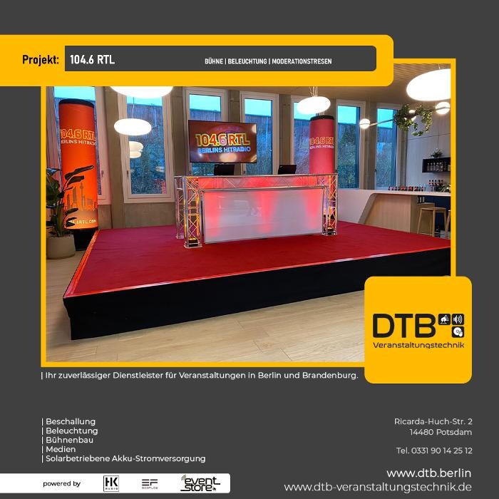 Bilder DTB Veranstaltungstechnik GmbH
