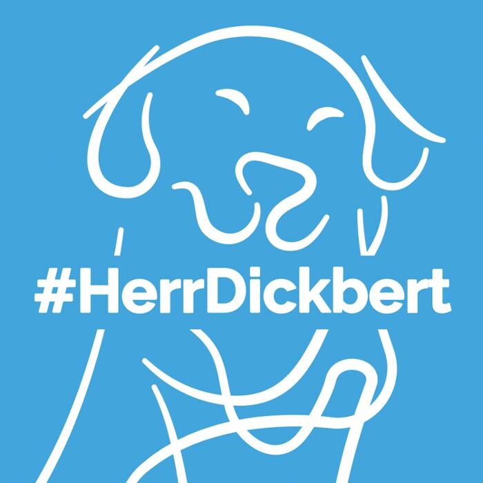 Herr Dickbert - Tierversicherungen Logo