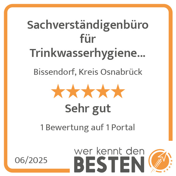 Bilder Sachverständigenbüro für Trinkwasserhygiene Dipl.-Ing. (FH) Daniel König
