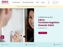 Website Screenshot ERGO Pro Hussein Fakih