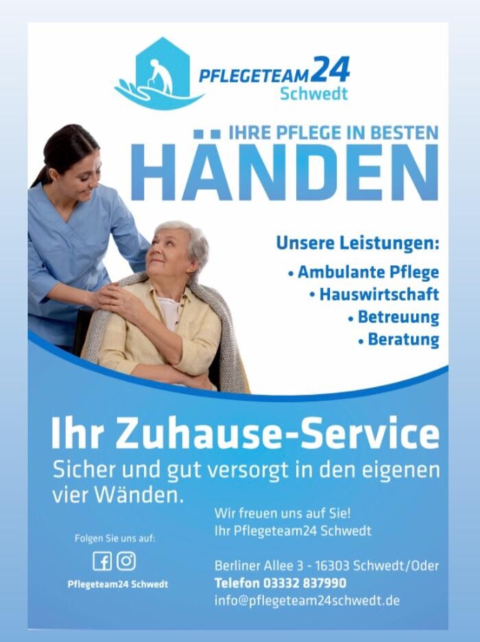 Bilder PWG Pflegeteam24 Schwedt GmbH