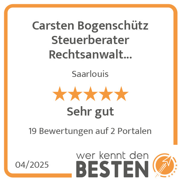 Bilder Carsten Bogenschütz Steuerberater Rechtsanwalt Fachanwalt für Steuerrecht