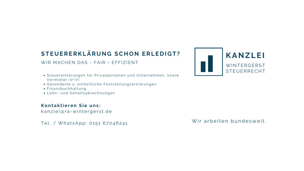 Bilder KANZLEI Wintergerst | Steuerrecht