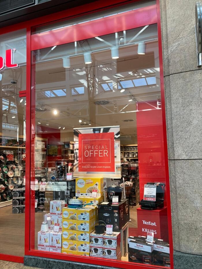 Bilder Tefal Store Oberhausen