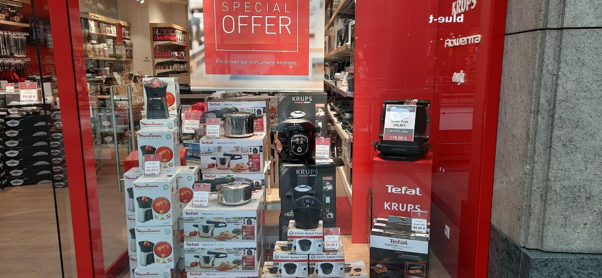 Bilder Tefal Store Oberhausen