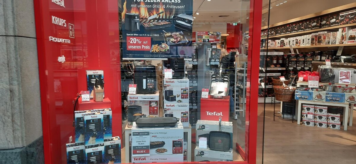 Bilder Tefal Store Oberhausen