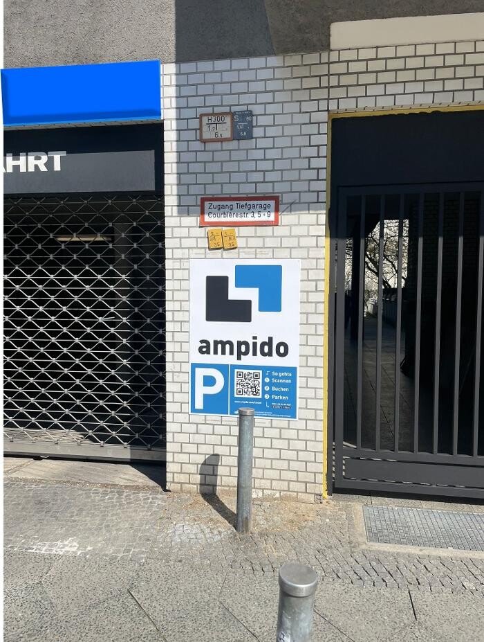 Bilder ampido Parkplatz