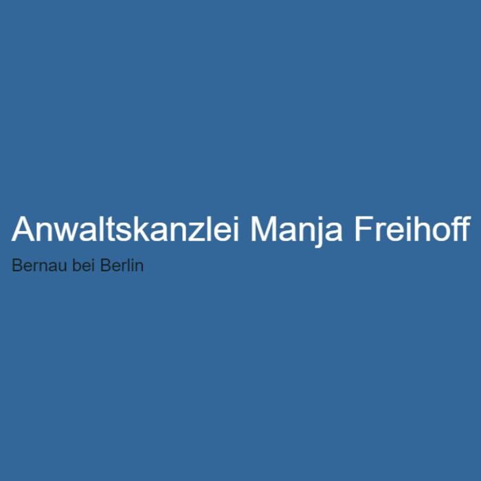 Bilder Rechtsanwältin Manja Freihoff