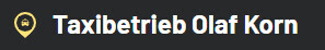 Taxibetrieb Olaf Korn Logo