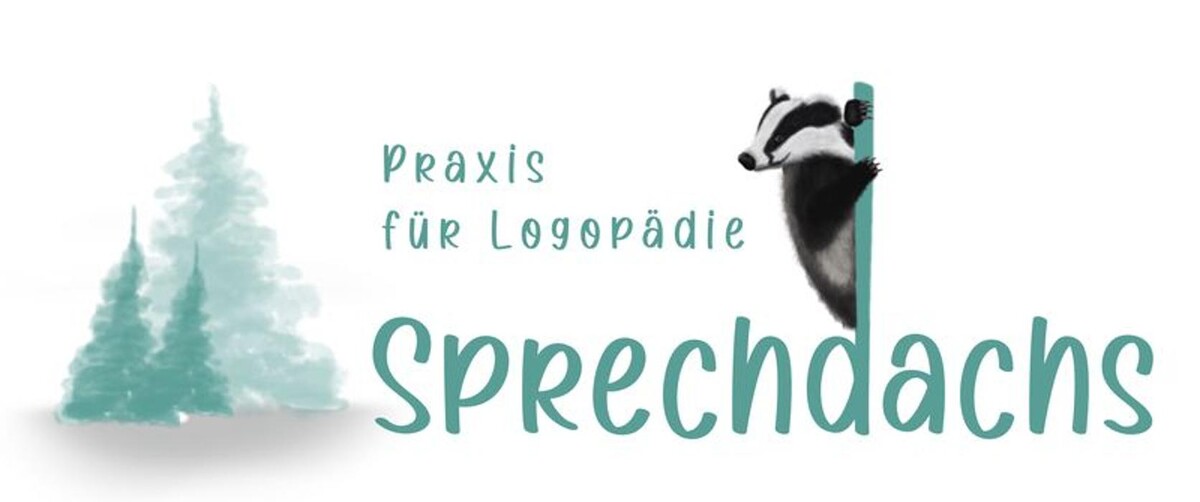 Praxis für Logopädie Sprechdachs Logo