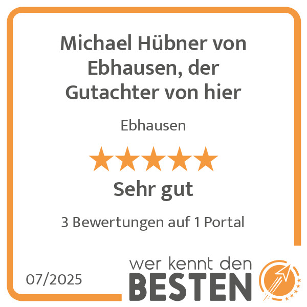 Bilder Michael Hübner von Ebhausen, der Gutachter von hier