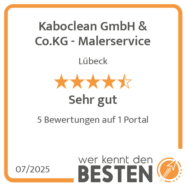 Bilder Kaboclean GmbH & Co.KG - Malerservice