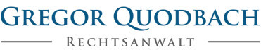 Rechtsanwalt Gregor Quodbach Logo