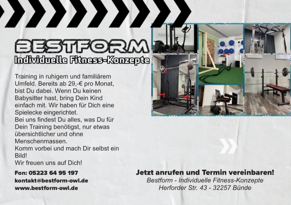 Bilder Bestform - Individuelle Fitness-Konzepte