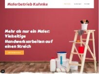 Website Screenshot Malerbetrieb Kuhnke