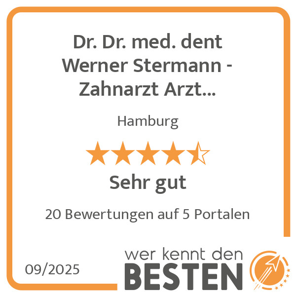 Bilder Dr. Dr. med. dent Werner Stermann - Zahnarzt Arzt Oralchirurg Implantologie