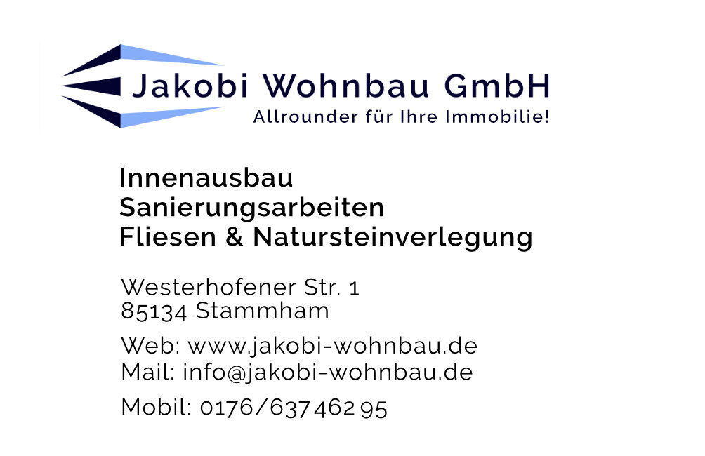 Philipp Jakobi Jakobi Wohnbau Gmbh Logo