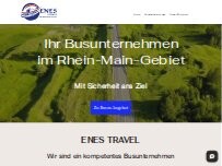 Website Screenshot ENES Travel