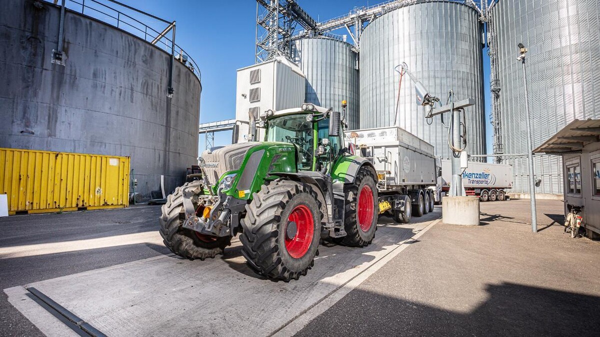 Bilder ZG Raiffeisen Agrar-Niederlassung, Rebenlager und Getreidesilo