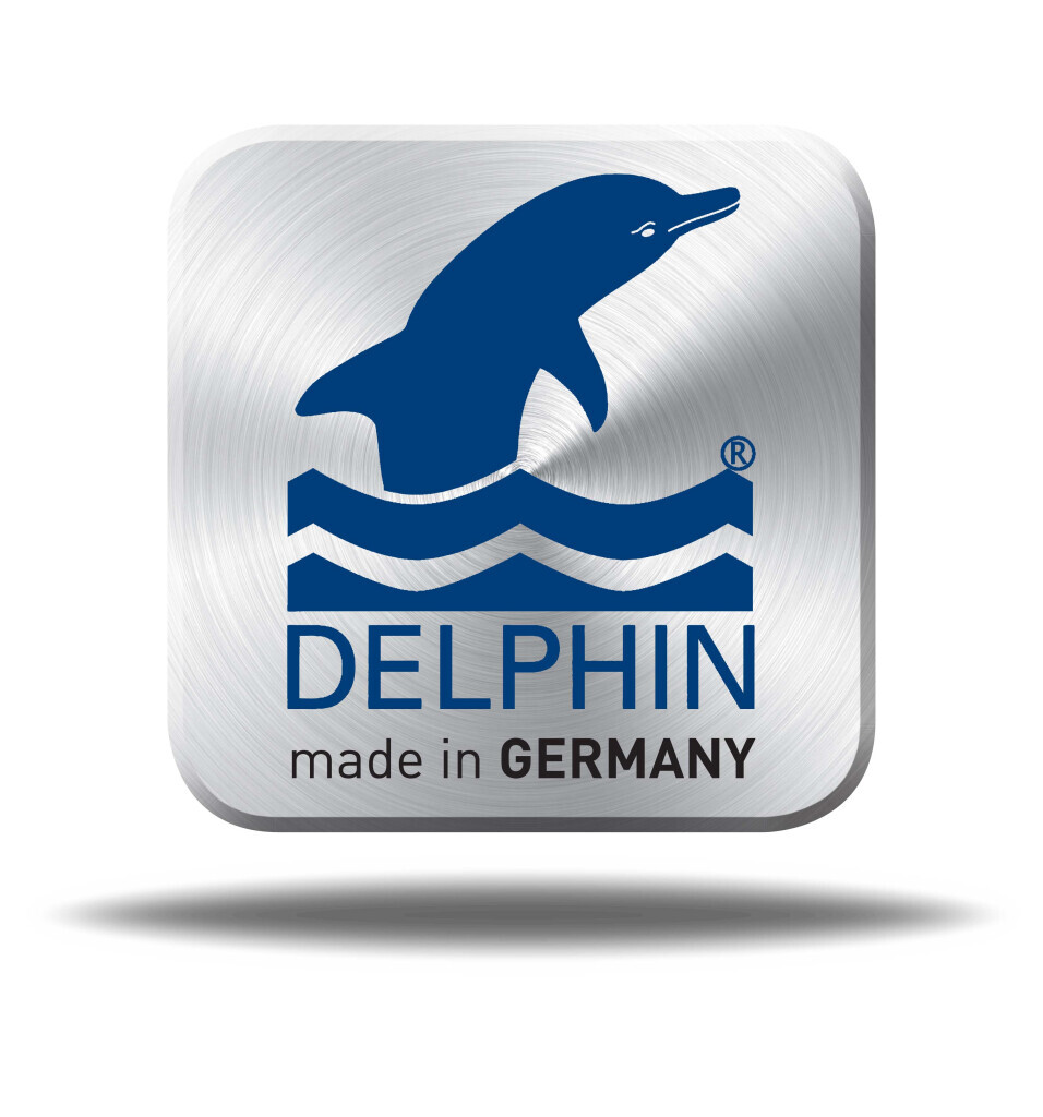 Delphin Wasserstaubsauger und Luftreiniger Logo