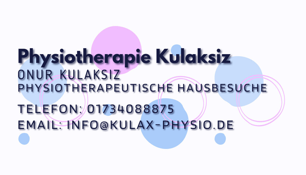 Physiotherapie im Hausbesuch Inh. O. Kulaksiz Logo