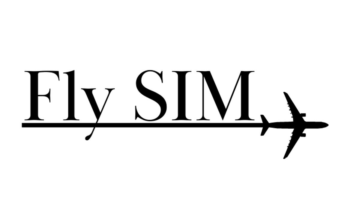 Flugsimulator Stuttgart / FlySIM / Boeing 737 / Geschenkidee Logo