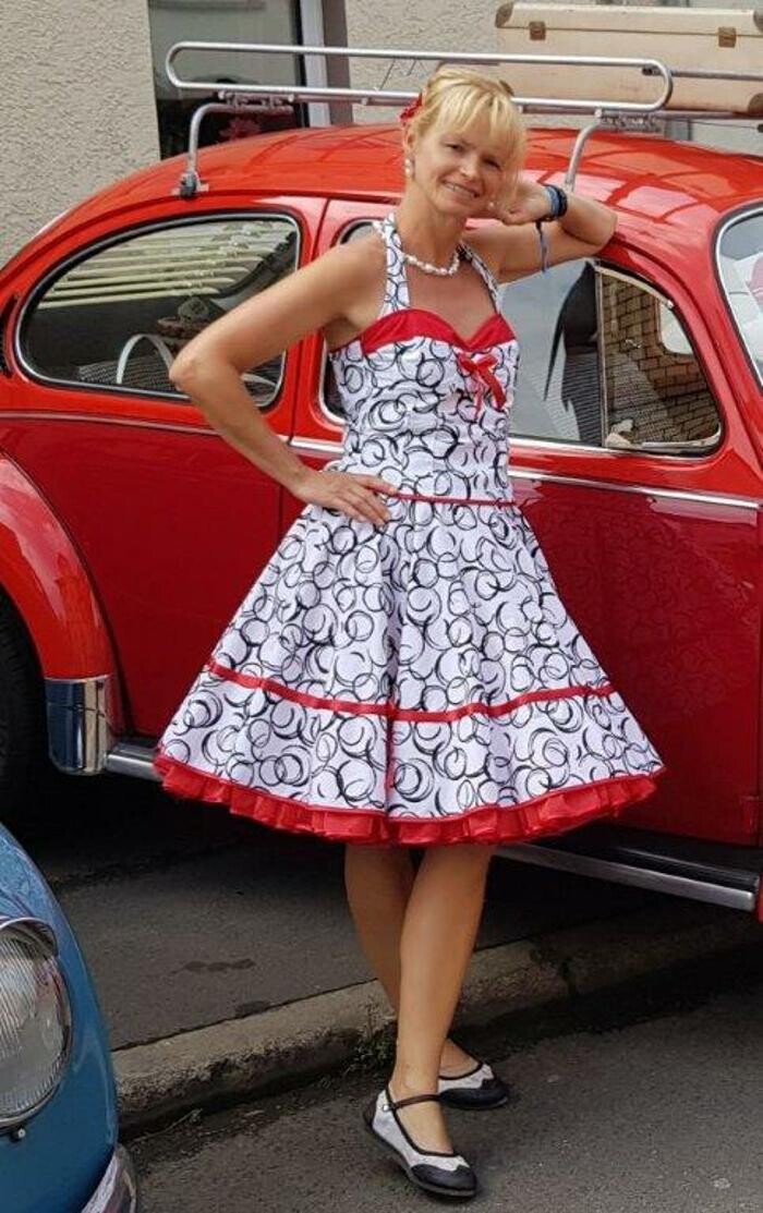 Bilder Tanzkleid der 50er - Anke Beger