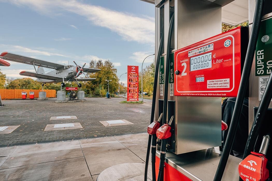 Bilder ORLEN Tankstelle