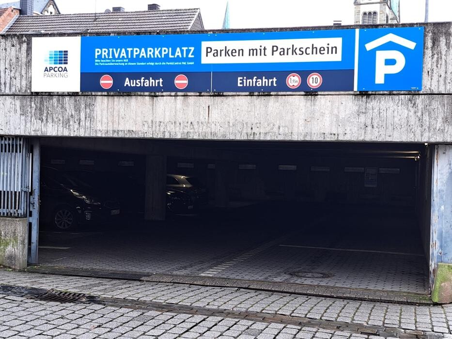 Bilder Parkhaus Sandgasse APCOA