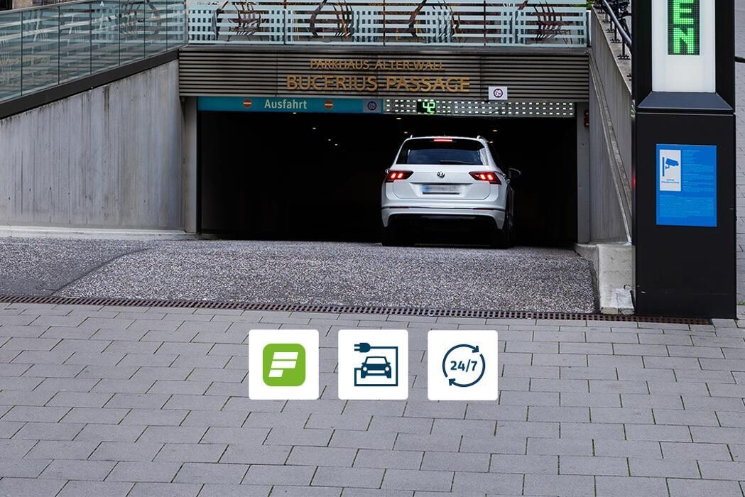 Bilder Tiefgarage BUCERIUS-Passage APCOA