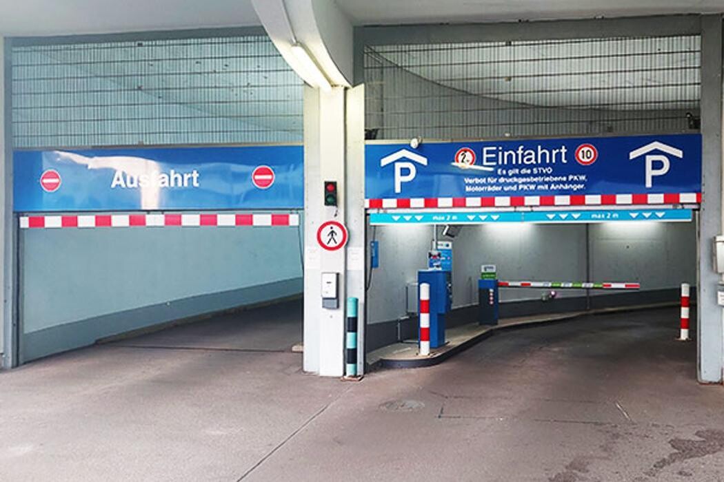 Bilder Parkhaus Marietta Quartier APCOA